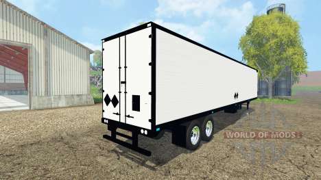 Refrigerated semi-trailer for Farming Simulator 2015