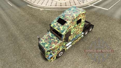 Army skin for Volvo truck VNL 670 for Euro Truck Simulator 2