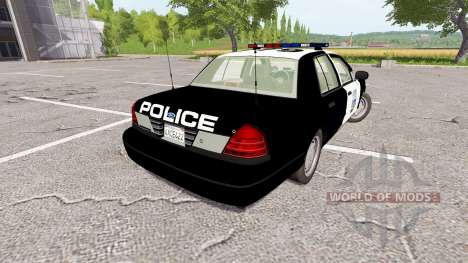 Ford Crown Victoria Police for Farming Simulator 2017