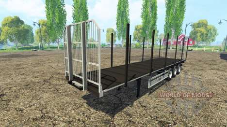 Multipurpose semi-trailer Fliegl v3.0 for Farming Simulator 2015
