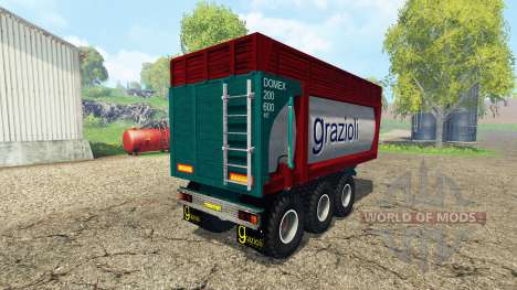 Grazioli Domex 200-6 v2.1 for Farming Simulator 2015