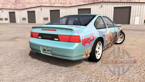 Ibishu 200BX KanColle Iowa Itasha for BeamNG Drive