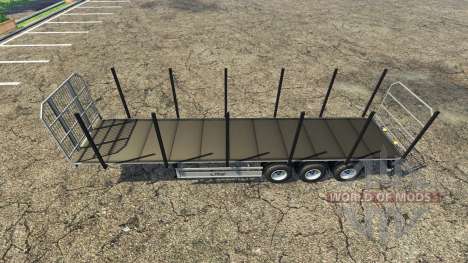 Multipurpose semi-trailer Fliegl v3.0 for Farming Simulator 2015