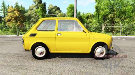 Fiat 126p v3.0 for BeamNG Drive