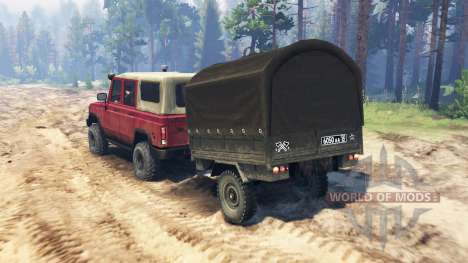 UAZ 3172 for Spin Tires