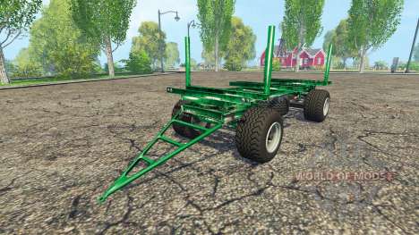 Zaccaria wood trailer for Farming Simulator 2015