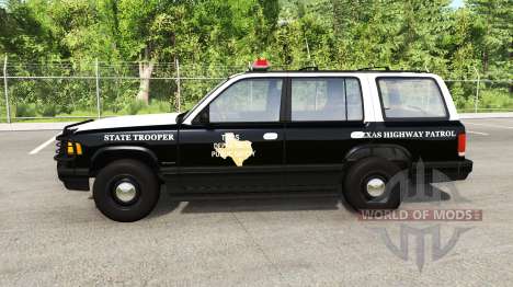 Gavril Roamer texas highway patrol for BeamNG Drive