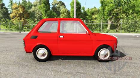 Fiat 126p v4.0 for BeamNG Drive