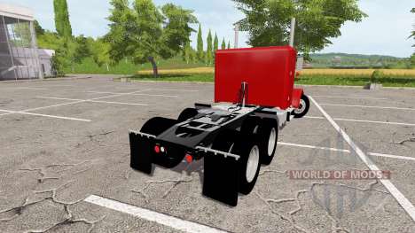 White-Freightliner Conventional for Farming Simulator 2017