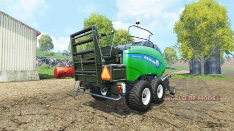 New Holland BigBaler 1290 gras bale v2.0 for Farming Simulator 2015