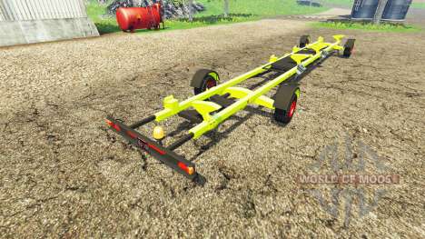 Trailer for CLAAS harvester for Farming Simulator 2015