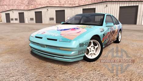 Ibishu 200BX KanColle Iowa Itasha for BeamNG Drive