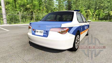 Hirochi Sunburst Buenos Aires Police for BeamNG Drive