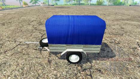 Car trailer for Farming Simulator 2015
