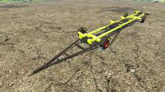 Trailer for CLAAS harvester for Farming Simulator 2015