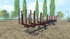 Logging semi-trailer for Farming Simulator 2015