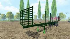 Semi-trailer timber for Farming Simulator 2015