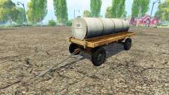 Trailer with tank v1.1 for Farming Simulator 2015