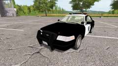 Ford Crown Victoria Police v1.1 for Farming Simulator 2017