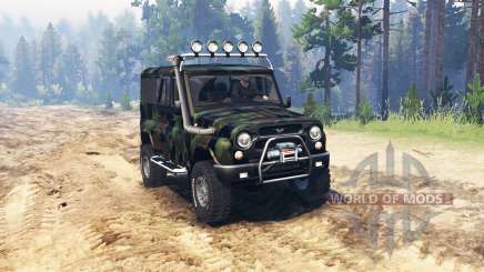 UAZ 3153 Expedition for Spin Tires