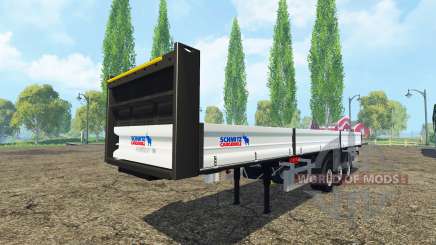 Schmitz Cargobull platform trailer for Farming Simulator 2015