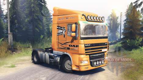 DAF XF 105 for Spin Tires