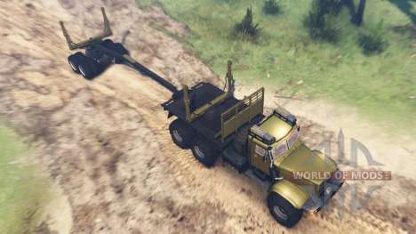 KrAZ 255 mix for Spin Tires