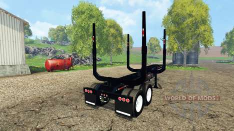 Logging semitrailer for Farming Simulator 2015