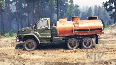 Ural 4320-6951-74 2015 Next v1.1 for Spin Tires