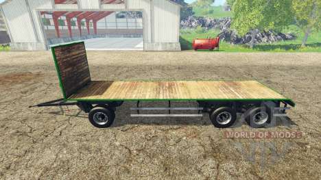 Bale trailer v1.1 for Farming Simulator 2015