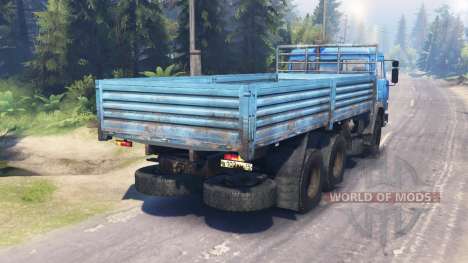 KamAZ 53215 for Spin Tires