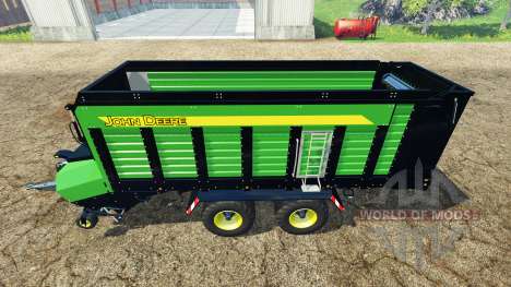 Forage trailer John Deere for Farming Simulator 2015