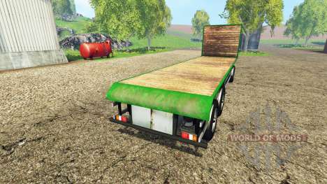Bale trailer v1.1 for Farming Simulator 2015