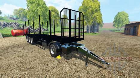 Fliegl universal semitrailer v1.5.4 for Farming Simulator 2015