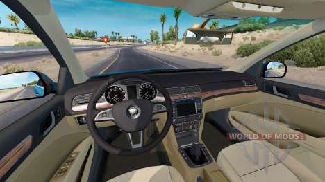 Skoda Superb v2.2 for American Truck Simulator