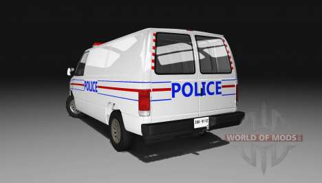 Gavril H-Series Police Nationale v1.6 for BeamNG Drive