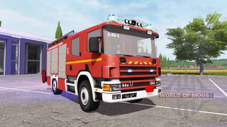 Scania 94D 260 Feuerwehr v1.1 for Farming Simulator 2017