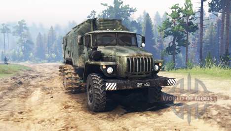 Ural 4320 Swamp for Spin Tires