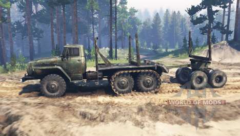 Ural 4320 Swamp for Spin Tires