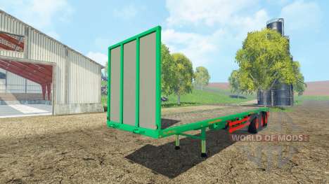 Aguas-Tenias platform trailer for Farming Simulator 2015