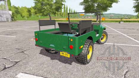 Jeep CJ-5 1972 for Farming Simulator 2017