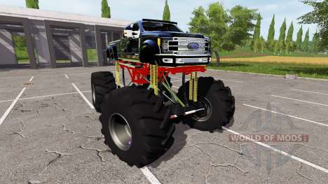 Ford F-450 lifted for Farming Simulator 2017