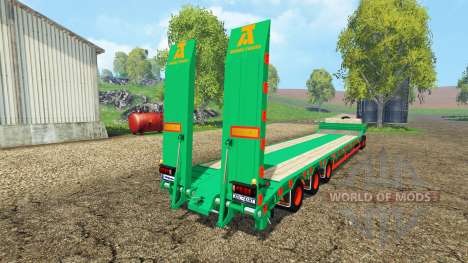 Aguas-Tenias low semitrailer v2.0 for Farming Simulator 2015