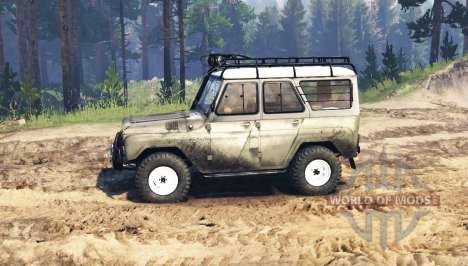 UAZ 469 for Spin Tires