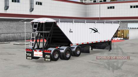 Lode King Prestige tri-axle for American Truck Simulator