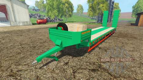 Aguas-Tenias low semitrailer for Farming Simulator 2015