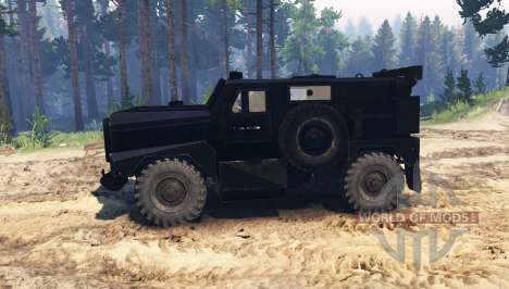 Cougar 4x4 for Spin Tires
