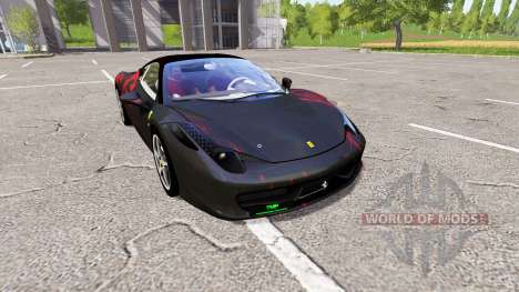 Ferrari 458 Italia bloodskin for Farming Simulator 2017