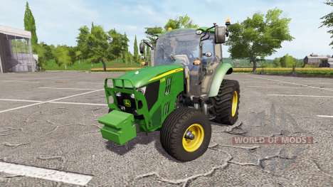 John Deere 5130M v2.5 for Farming Simulator 2017