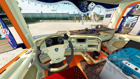 Interior for Scania truck for Euro Truck Simulator 2